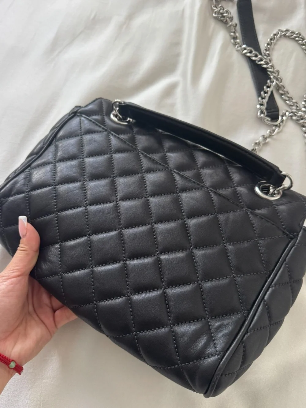 Michael Kors Bag in Black Quilted Leather